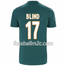 Fußballtrikots Ajax Amsterdam Daley Blind 17 Auswärts Trikotsatz 2019-2020